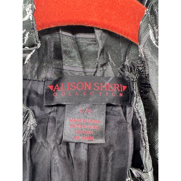 Alison Sheri Collection Womens Long Sleeve  Button Down Blouse Size Large - Picture 3 of 5